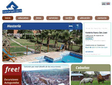 Tablet Screenshot of hosteriahuaco.com.ar
